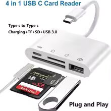 YESPLUS 4-in-1 Type-C OTG Hub