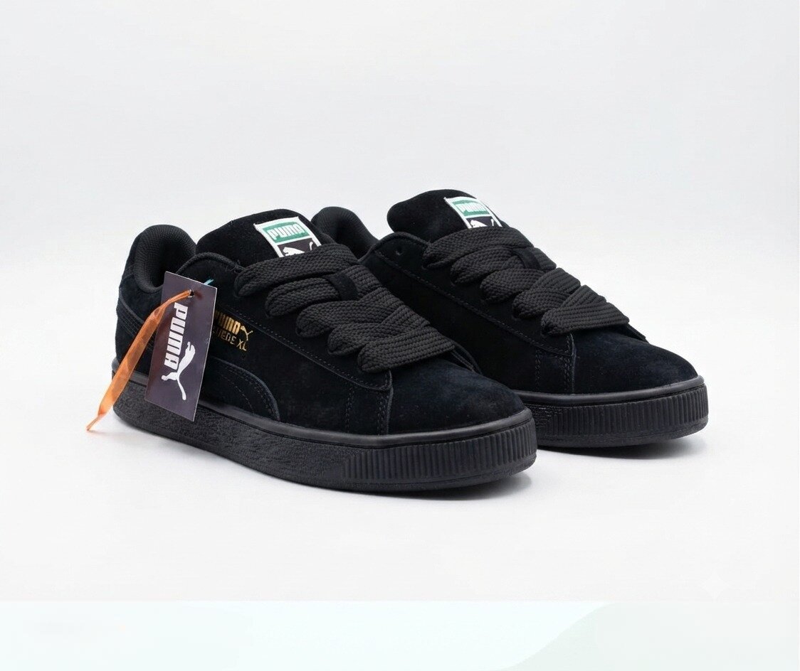 Puma Suede XL Black Sneakers